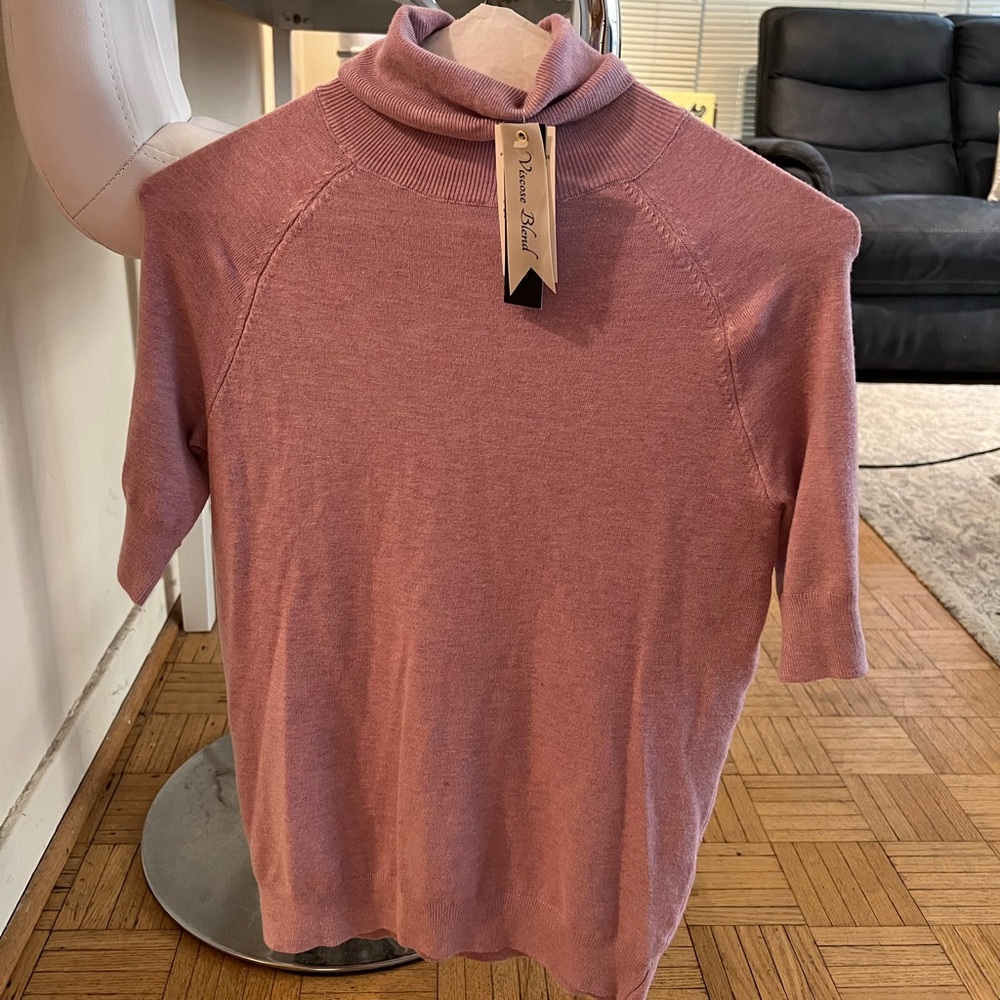 premise light purple turtleneck sweater
